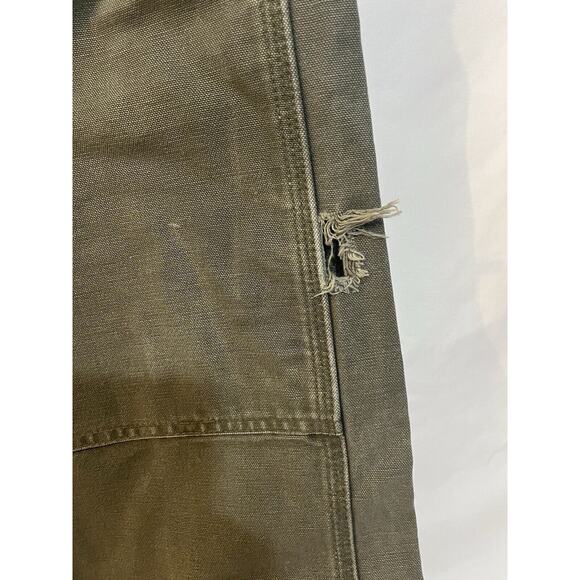 Carhartt double knee pants 32x32 Workwear Distressed Worn - Picture 2 of 6